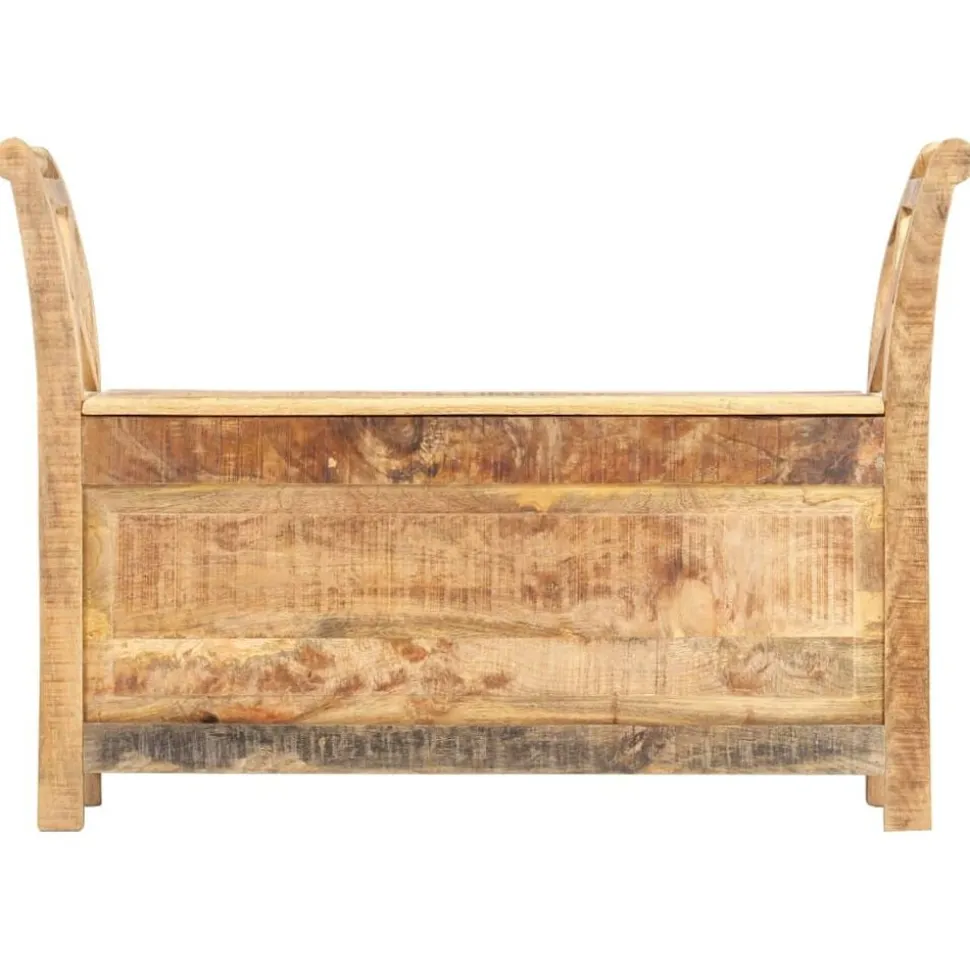 vidaXL Halbankje 103x33x72 cm massief mangohout