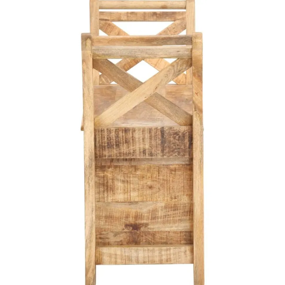 vidaXL Halbankje 103x33x72 cm massief mangohout