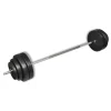 vidaXL Halter met gewichten 60 kg