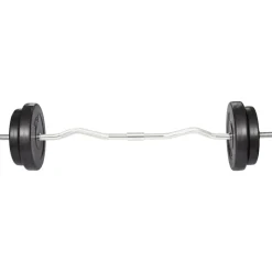 vidaXL Halter met gewichten 30 kg