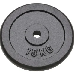 vidaXL Halterschijven 2 st 2x15 kg gietijzer
