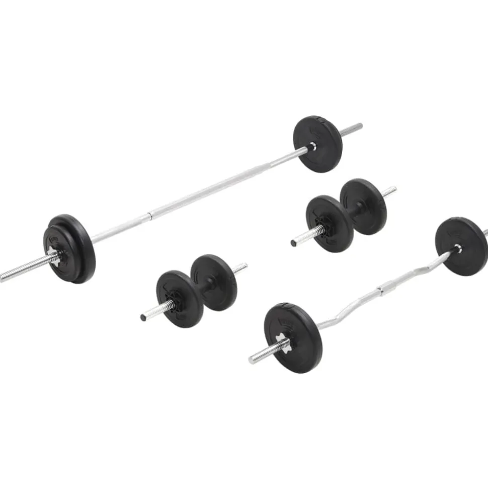 vidaXL Halterset 30 kg