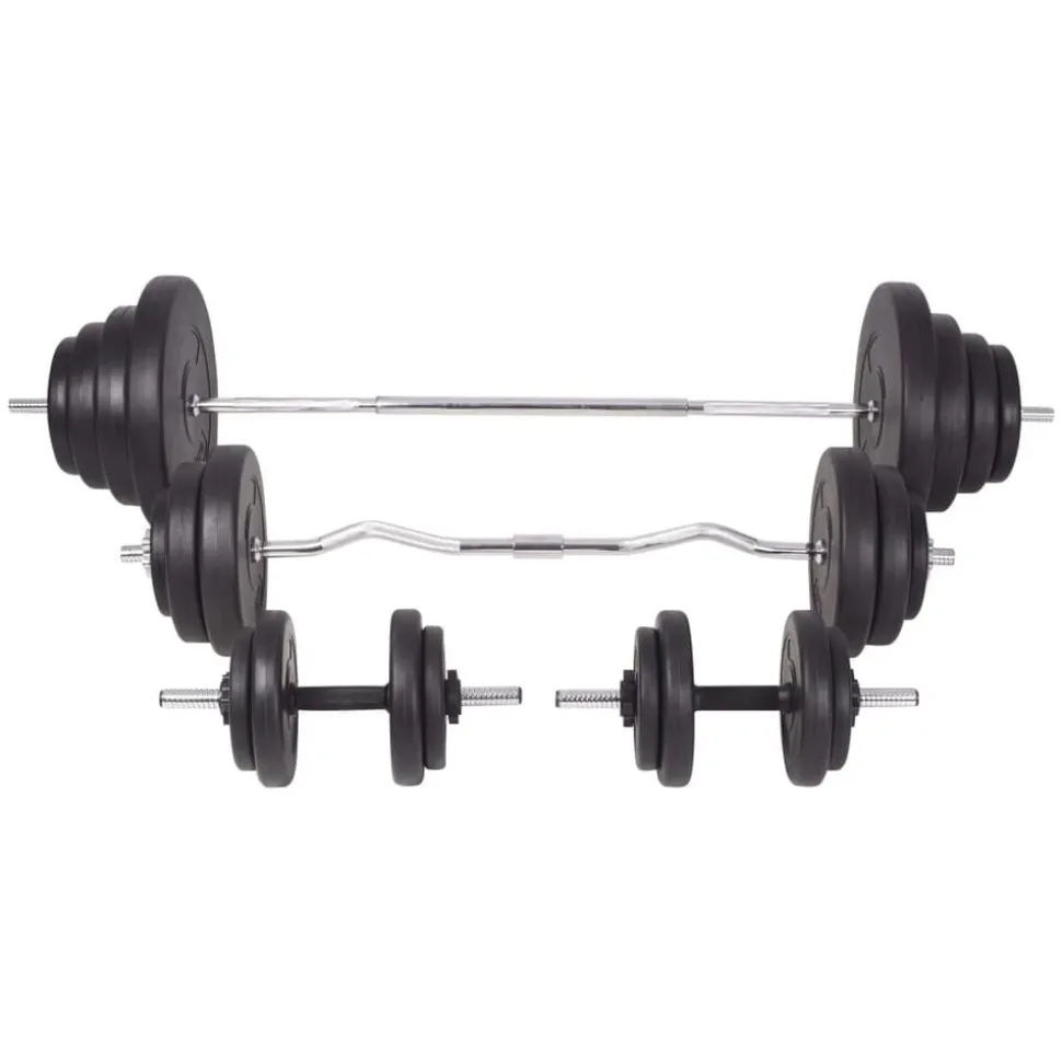 vidaXL Halterset 120 kg