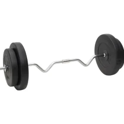 vidaXL Halterset met gewichten 90 kg