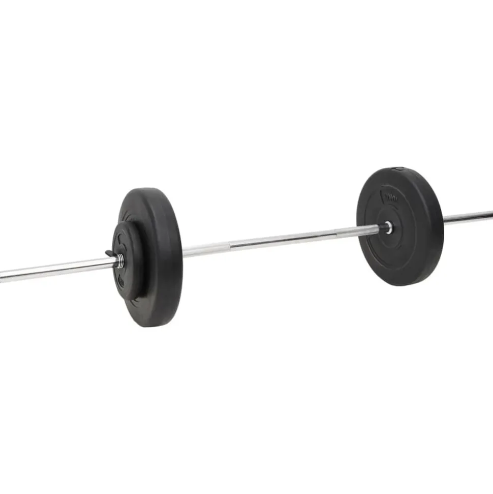 vidaXL Halterset met gewichten 60 kg