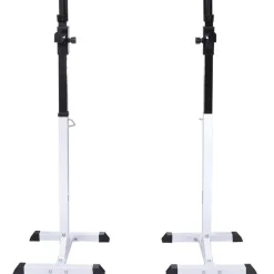 vidaXL Halter-/squatrek met halterset 30,5 kg