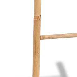 vidaXL Handdoekenladder met 6 sporten bamboe