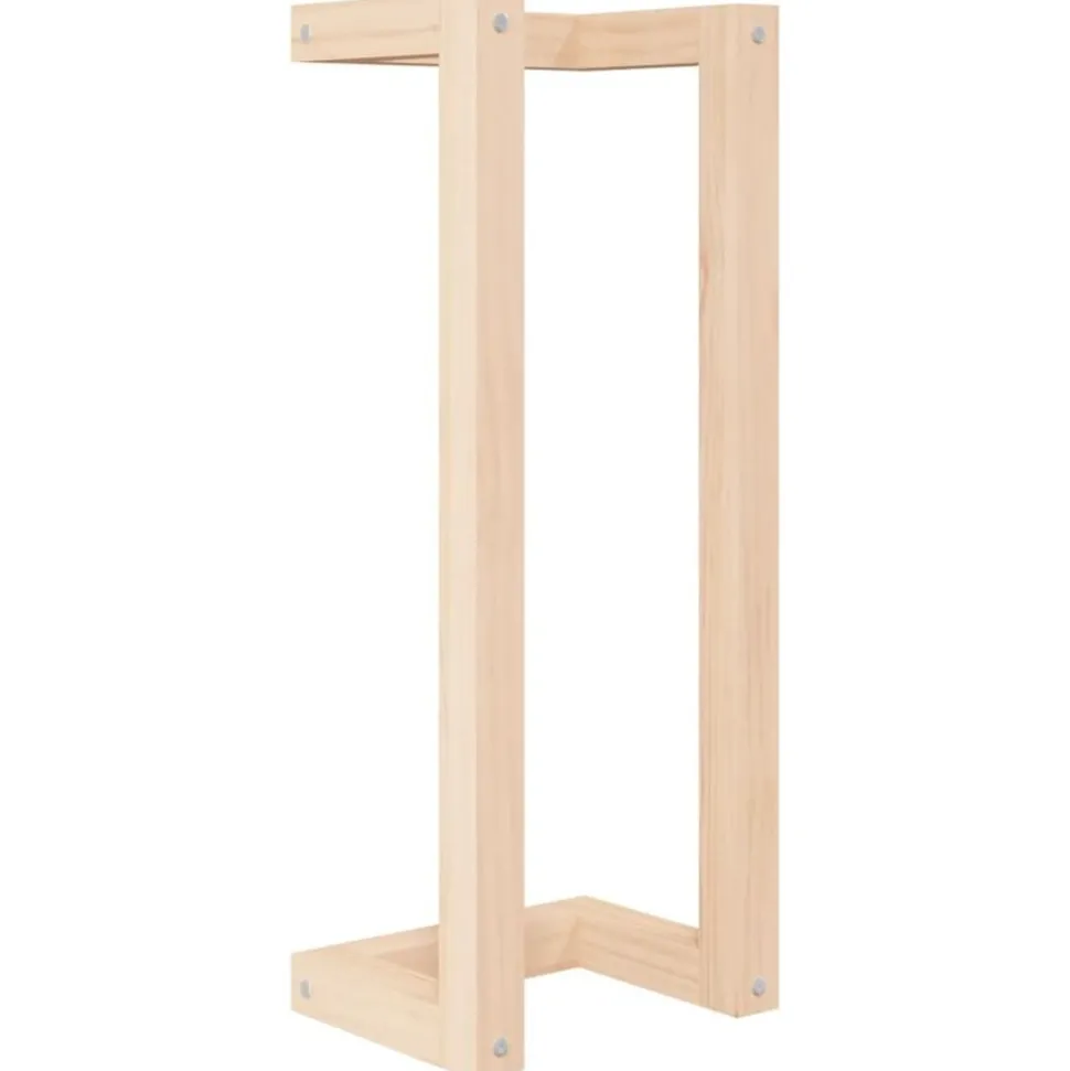 vidaXL Handdoekenrek 23x18x60 cm massief grenenhout