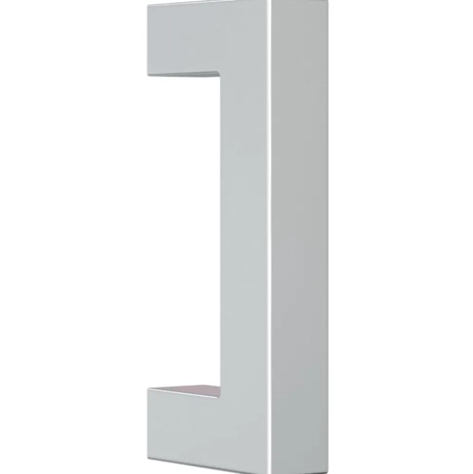vidaXL Handvatten 10 st 64 mm roestvrij staal zilverkleurig