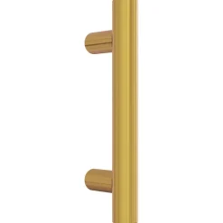 vidaXL Handvatten 10 st 64 mm roestvrij staal goudkleurig