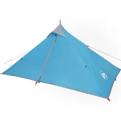 vidaXL Hangende tipi tent 1-persoons waterdicht blauw