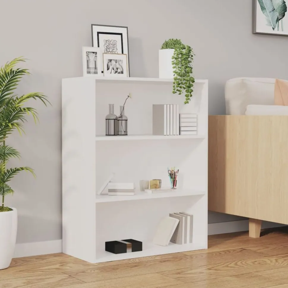 vidaXL Hangkast 69,5x32,5x90 cm wit