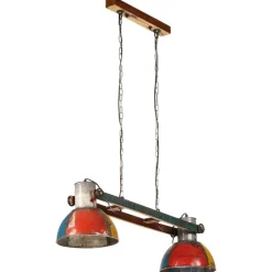 vidaXL Hanglamp industrieel 25 W E27 111 cm meerkleurig