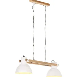 vidaXL Hanglamp industrieel 25 W E27 109 cm wit