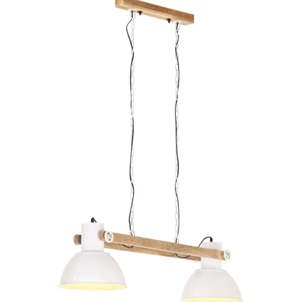 vidaXL Hanglamp industrieel 25 W E27 109 cm wit