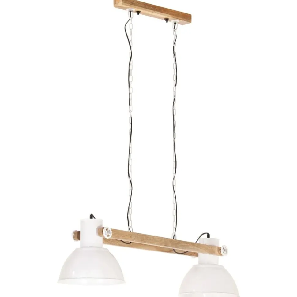 vidaXL Hanglamp industrieel 25 W E27 109 cm wit