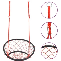 vidaXL Hangstoel net 60 cm