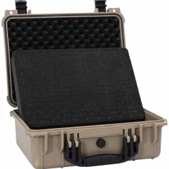 vidaXL Hardcase koffer Zand 40,5 x 33 x 17,5 cm Polypropyleen en ABS