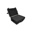 vidaXL Hardcase transportkoffer met schuimvulling zwart