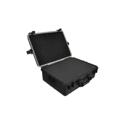 vidaXL Hardcase transportkoffer met schuimvulling zwart