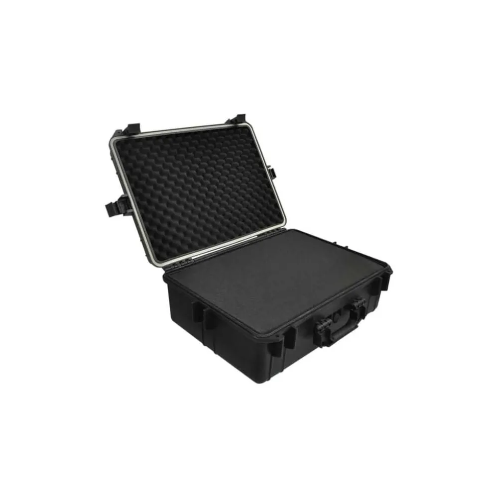 vidaXL Hardcase transportkoffer met schuimvulling zwart