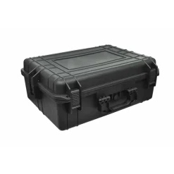 vidaXL Hardcase transportkoffer met schuimvulling zwart