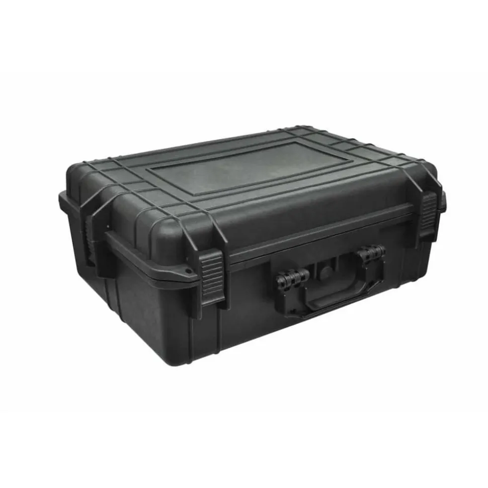 vidaXL Hardcase transportkoffer met schuimvulling zwart