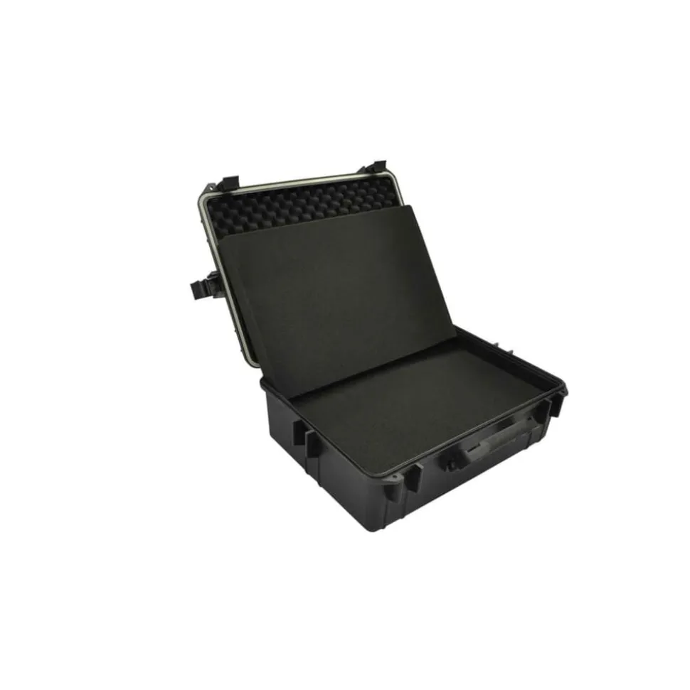 vidaXL Hardcase transportkoffer met schuimvulling zwart