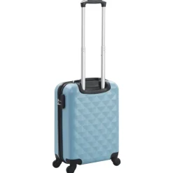 vidaXL Harde koffer ABS blauw