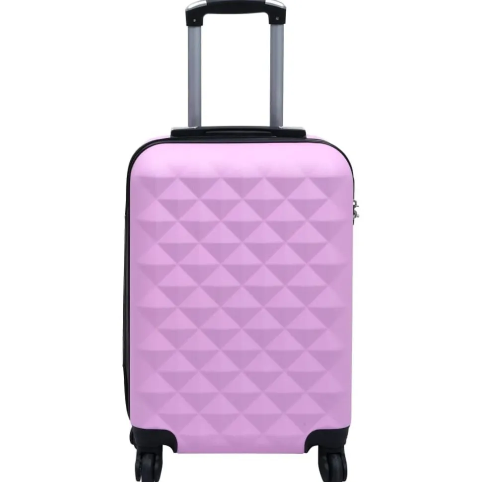 vidaXL Harde koffer ABS roze