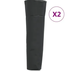 vidaXL Heaterhoezen piramidevormig 2 st 86x47x241 cm 420D oxford stof