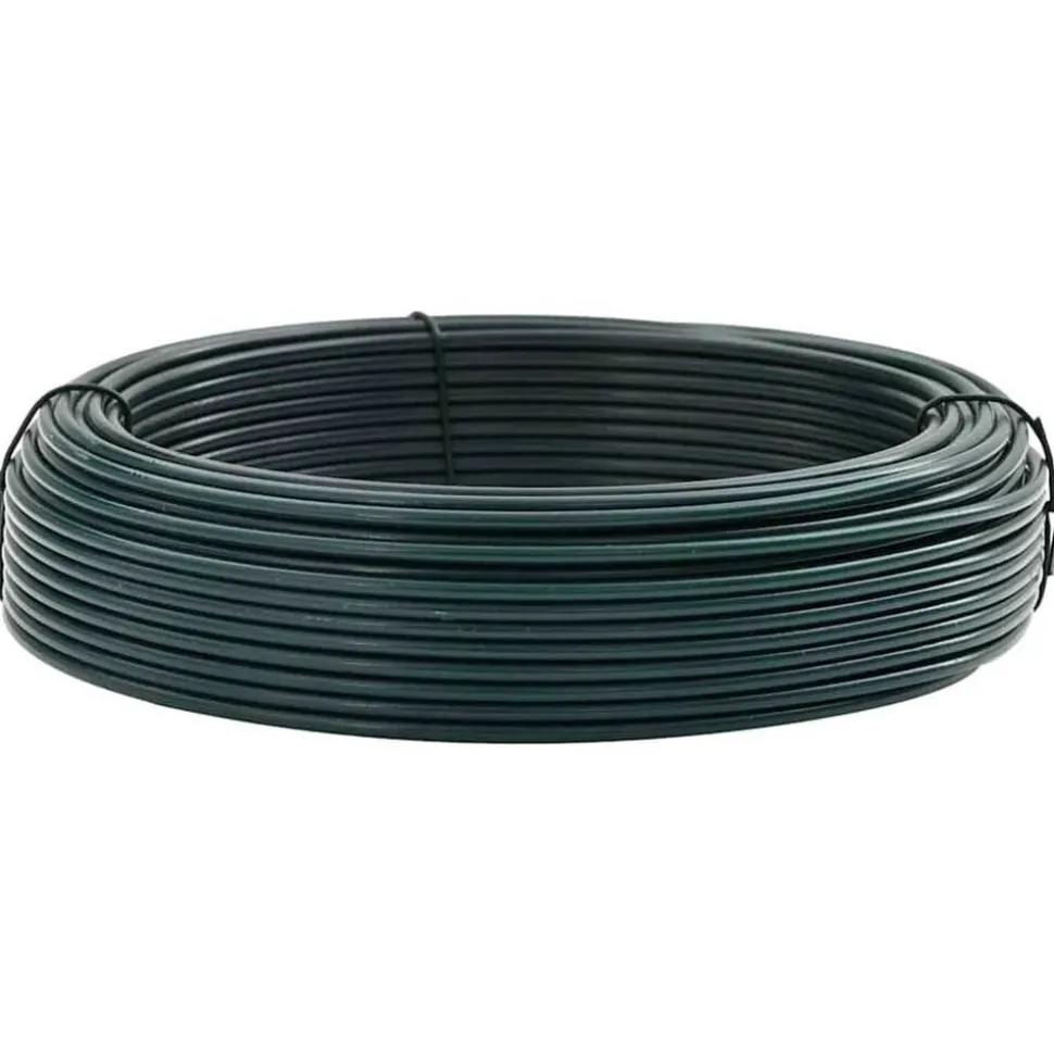 vidaXL Hek binddraad Groen 25 m PVC