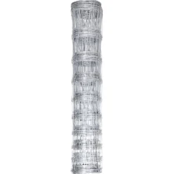 vidaXL Hek 50x1,5 m gegalvaniseerd staal zilverkleurig