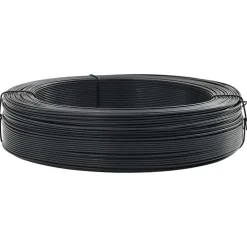 vidaXL Hekbinddraad 250 m 0,9/1,4 mm staal antraciet