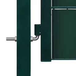 vidaXL Hekpoort PVC en staal 100x81 cm Groen
