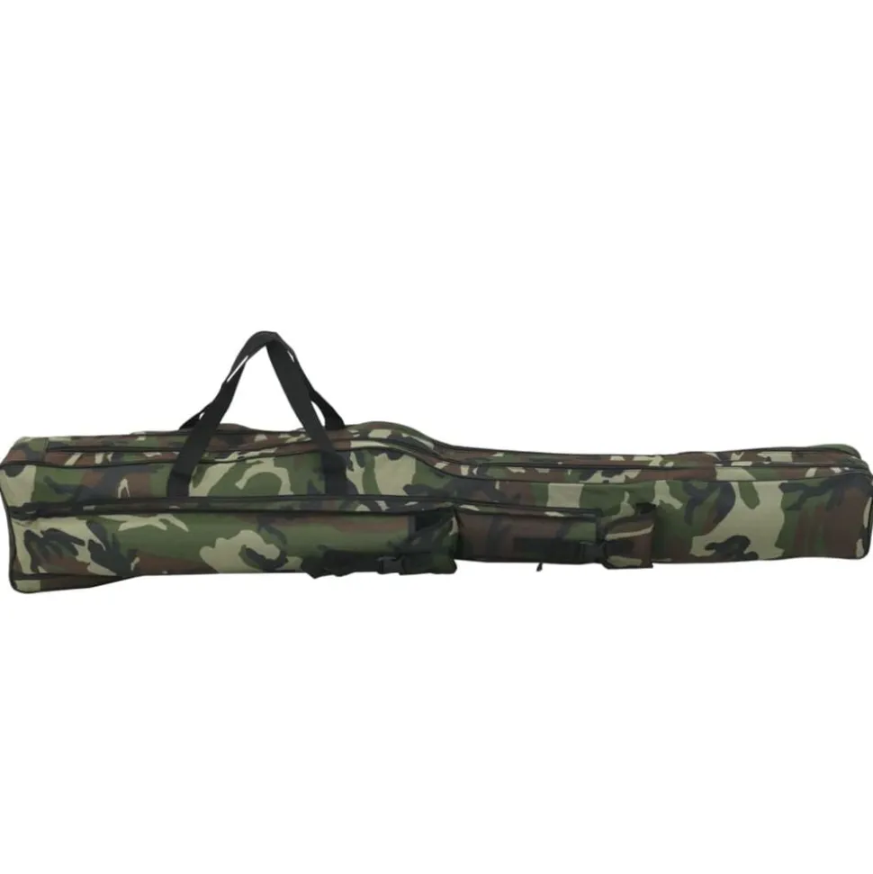 vidaXL Hengeltas 150 cm camouflage oxford stof groen