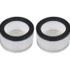 vidaXL HEPA-filters 2 st voor asstofzuigers wasbaar