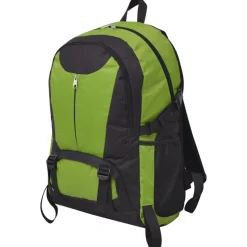 vidaXL Hiking rugzak 40 L zwart en groen