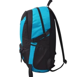 vidaXL Hiking rugzak 40 L zwart en blauw