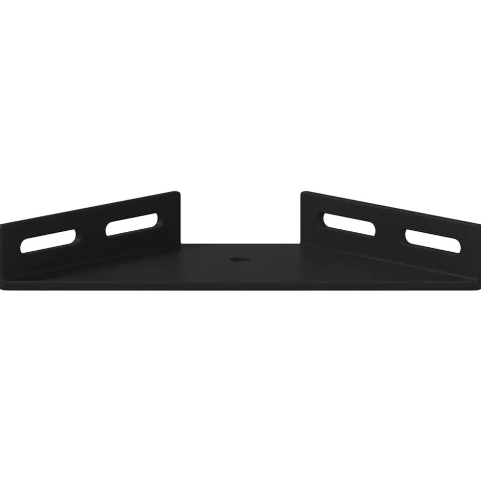 vidaXL Hoekbeugel 2 pcs Zwart 138,5 x 50,5 x 16 mm IJzer