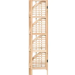 vidaXL Hoekschap 27x27x110 cm cederhout
