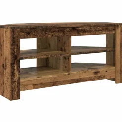vidaXL HoekTVKast Oud Hout 102 x 40,5 x 45 cm Bewerkt hout