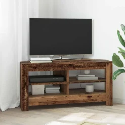 vidaXL HoekTVKast Oud Hout 102 x 40,5 x 45 cm Bewerkt hout