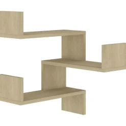 vidaXL Hoekwandschap 40x40x50 cm bewerkt hout sonoma eikenkleurig
