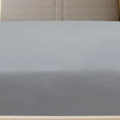 vidaXL Hoeslaken jersey 90x200 cm katoen grijs