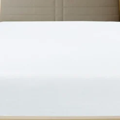 vidaXL Hoeslaken jersey 90x200 cm katoen wit