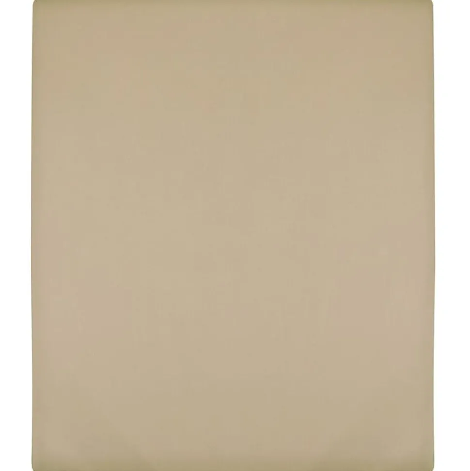 vidaXL Hoeslaken jersey 90x200 cm katoen taupe