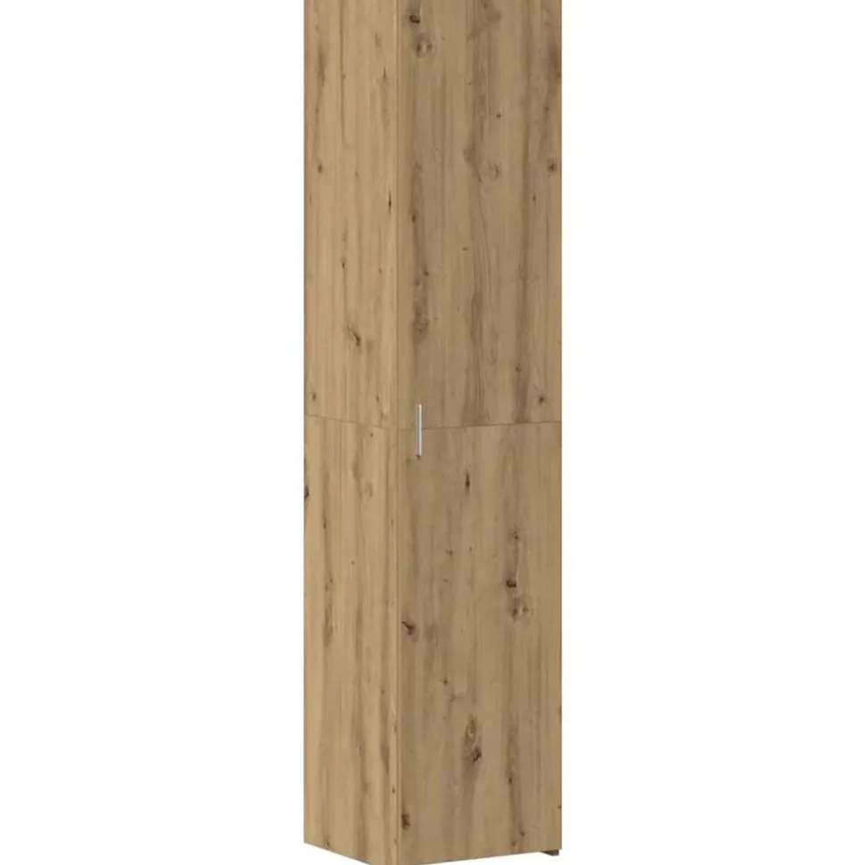 vidaXL Hoge kast Artisan Eiken 40 x 42,5 x 185 cm