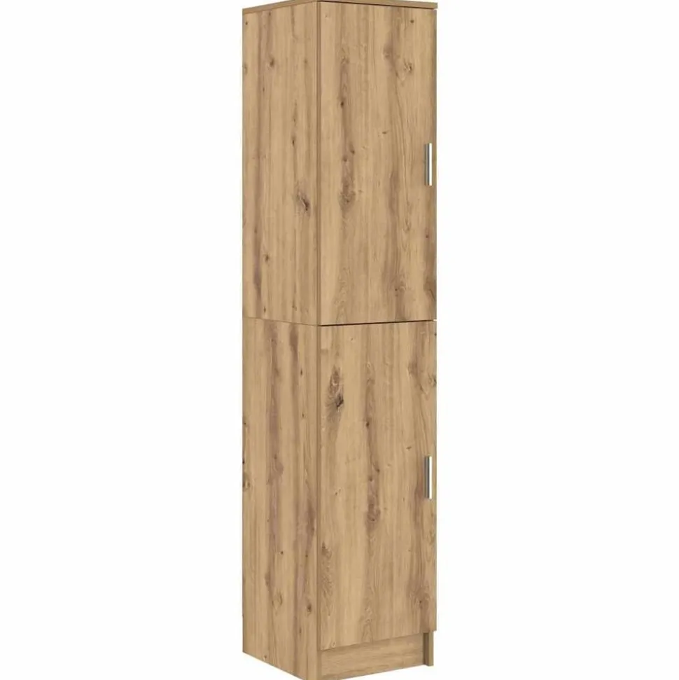 vidaXL Hoge kast Artisan Eiken 35 x 39 x 168 cm