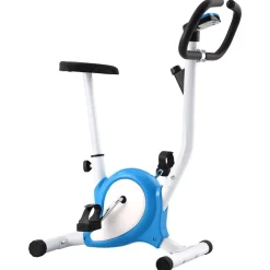 vidaXL Hometrainer met bandweerstand blauw